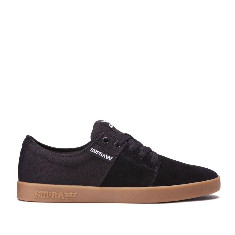 Supra STACKS II Sneaker Low Damen Schwarz Deutschland IQGBT8947